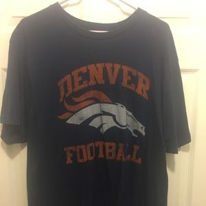 Old Navy Distressed Logo Denver Broncos T-Shirt